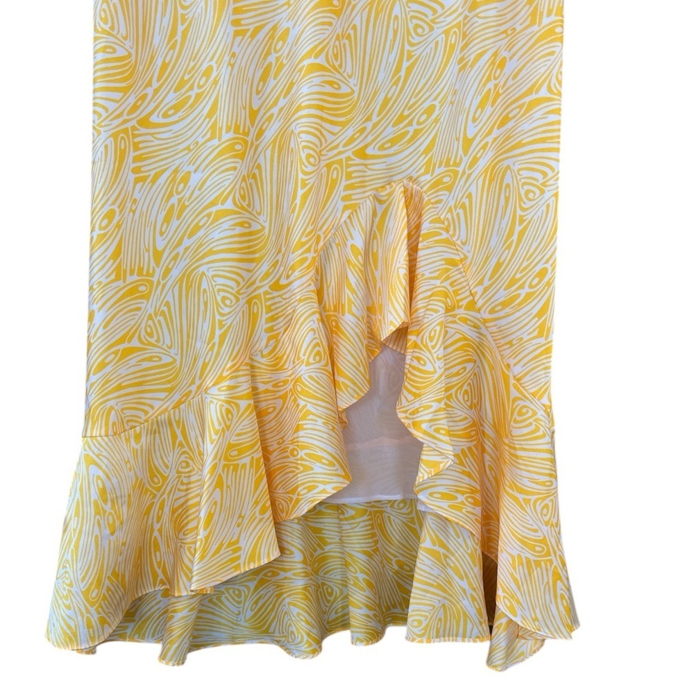 Cinq A Sept Valencia Printed Ruffle Midi Skirt - Picture 8 of 14